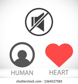 sound off icon vector