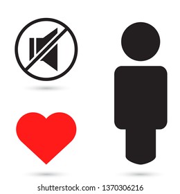 sound off icon vector