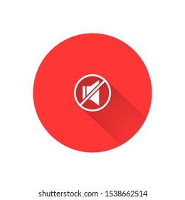 sound off icon vector . Lorem Ipsum Illustration design