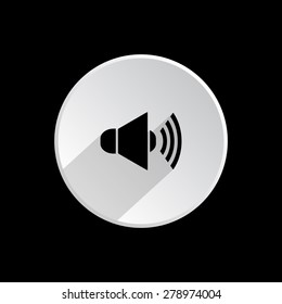 Sound on. icon. vector design