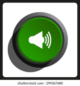 Sound on. icon. vector design