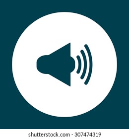 Sound on. icon. vector design
