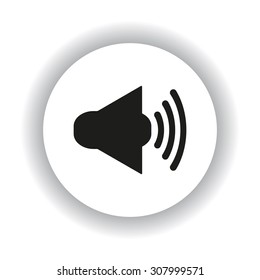 Sound on. icon. vector design