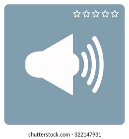 Sound on. icon. vector design