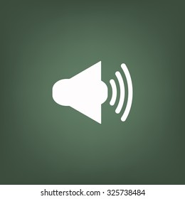 Sound on. icon. vector design