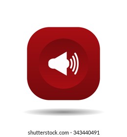 Sound on. icon. vector design