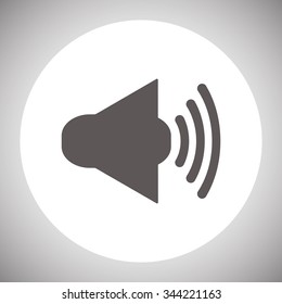Sound on. icon. vector design
