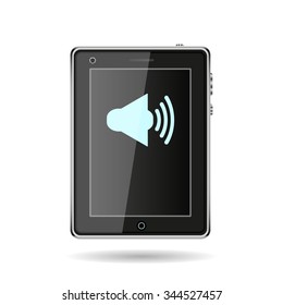 Sound on. icon. vector design