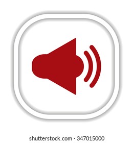 Sound on. icon. vector design