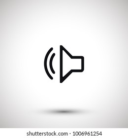 Sound on vector icon