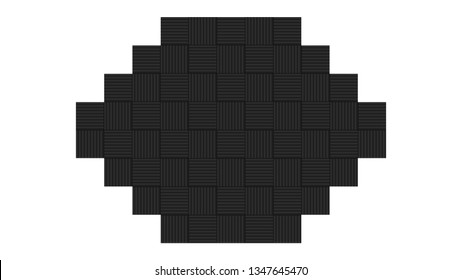 Sound pad pattern vector. wallpaper. background.