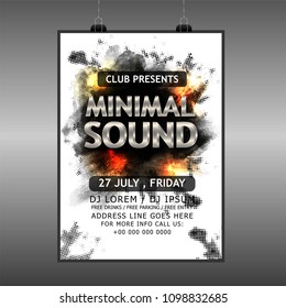 Sound party poster