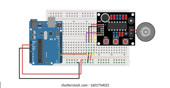 sound play back module with arduino interfacing 