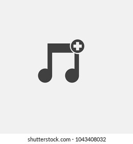 sound plus vector icon