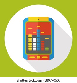 sound record device flat icon