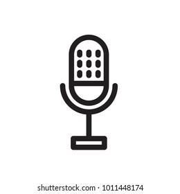 sound recorder icon outline