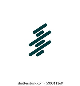 Sound Signal Vector Logo Design Element