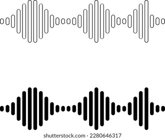 PROCESO DE ONDA DE SEÑAL DE SONIDO GLOBAL DE LA LÍNEA EXTERIOR