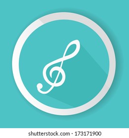 Sound song symbol,vector