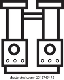 Sound Soundstage Live Outline Icon