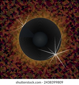 sound speaker abstract music background
