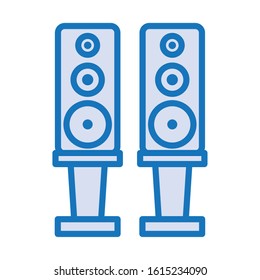 sound speaker audio device icon vector illustration design