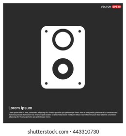 Sound speaker icon