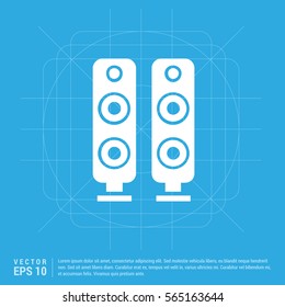 Sound speaker icon 