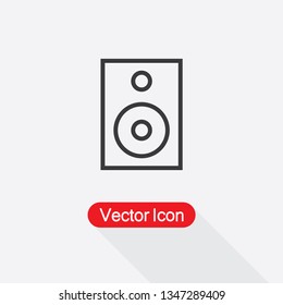 Sound Speaker Icon Vector Illustration Eps10