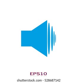 sound, speaker, speaker icon, vector illustration, eps10