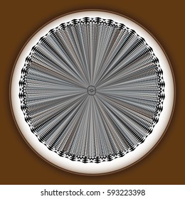 Sound speaker isolated. Vector illustration or background
