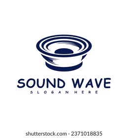 Sound Speaker logo design concept vector. Sound illustration design