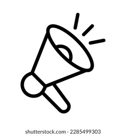 Sound Speaker Volume Icon, Symbol, Sign, Black and White For Website, Mobile Apps, and Other Design Elements