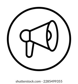 Sound Speaker Volume Icon, Symbol, Sign, Black and White For Website, Mobile Apps, and Other Design Elements