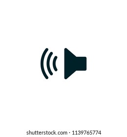 Sound, speaker, volume vector icon