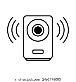 Sound speakers, subwoofer icons, acoustic audio systems for concert or party equipment, home cinema stereo system.