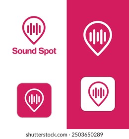 Sound Spot Logo - Podcast Pin