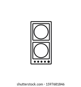 Sound system icon design template EPS 10