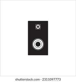 diseño vectorial del icono del sistema de sonido