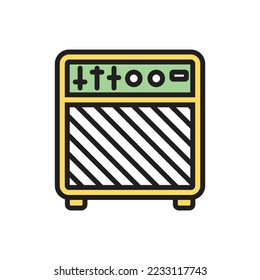 Sound System Icon Vector Illustration