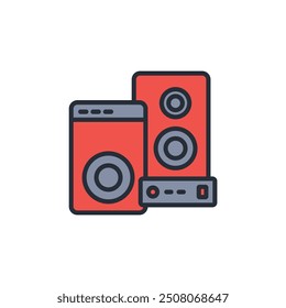 Vector. Movimiento editable. signo de estilo lineal para uso Diseño web, logotipo. Ilustración de símbolo.