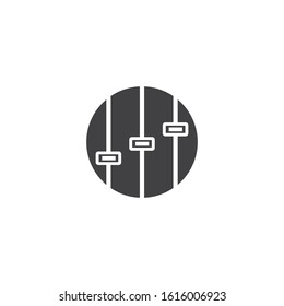 Sound system volume control icon vector illustration design 
