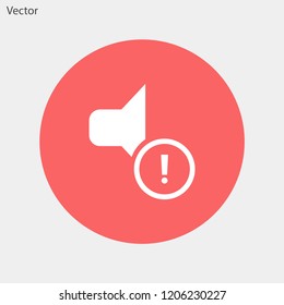 sound of vector icon 10 eps