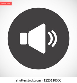 sound vector icon 10 eps