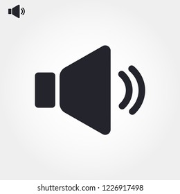 sound vector icon 10 eps