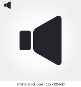 sound vector icon 10 eps