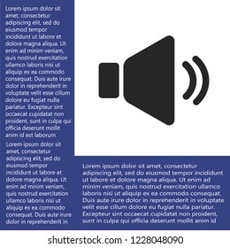 sound vector icon 10 eps