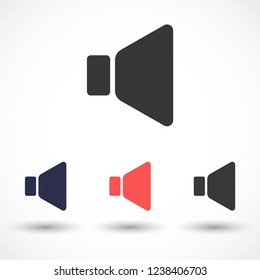 sound vector icon 10 eps