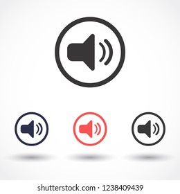 sound vector icon 10 eps