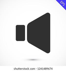 sound vector icon 10 eps